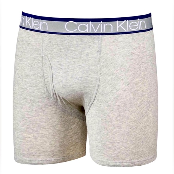 CALVIN KLEIN Men’s 3 Pack Classics Tagless Cotton Stretch Boxer Briefs. - Picture 2 of 10